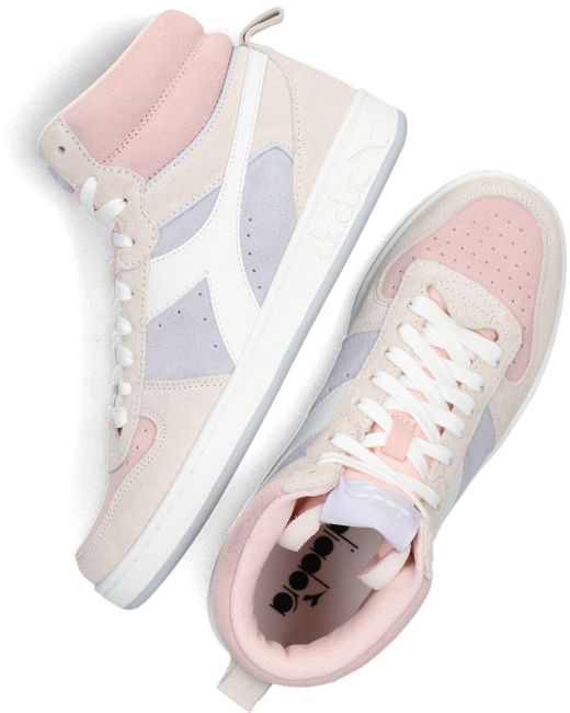 Diadora Black Sneaker High Magic Basket Mid Damen