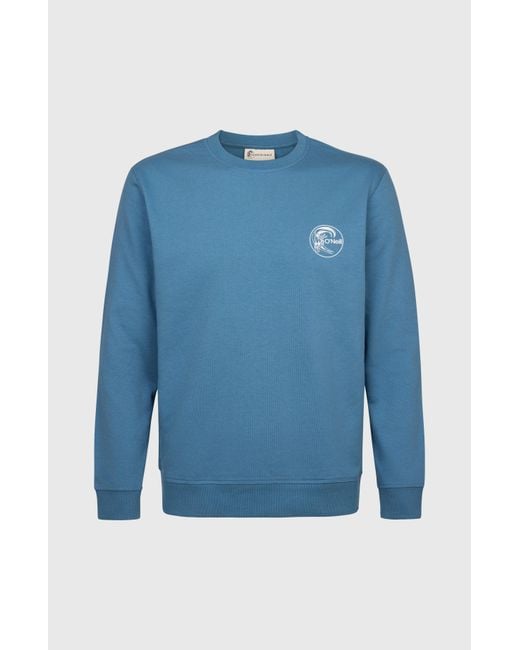 O'neill Sportswear Blue O'Riginals Chest Print Crew for men