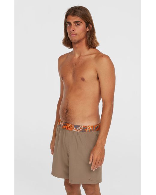 O'neill Sportswear Blue Pocket Print 16' Swim Shorts for men