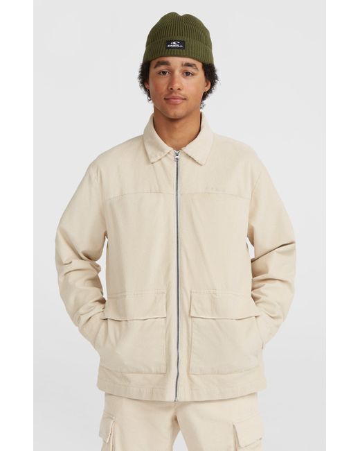O'neill Sportswear Green Surf Heroes Cord Jacket for men