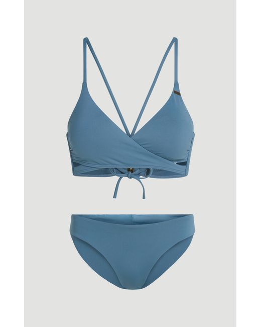 O'neill Sportswear Blue Essentials Baay Maoi Bikini Set