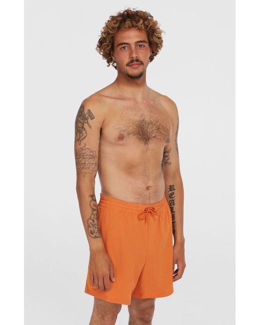 O'neill Sportswear Orange O'Riginals Cali Ocean 16' Swim Shorts for men