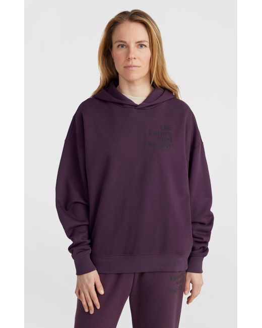 O'neill Sportswear Purple Future Surf Society Hoodie