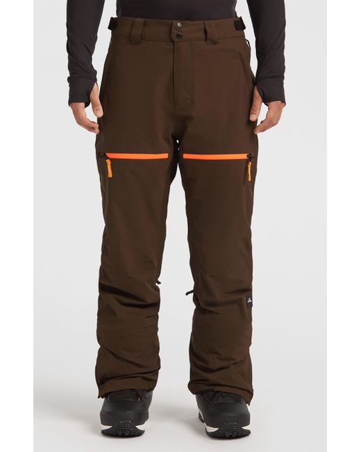 O'neill Sportswear Brown Fwc'Peak Fire Snow Pants for men