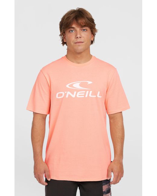 O'neill Sportswear Pink Logo T-Shirt for men