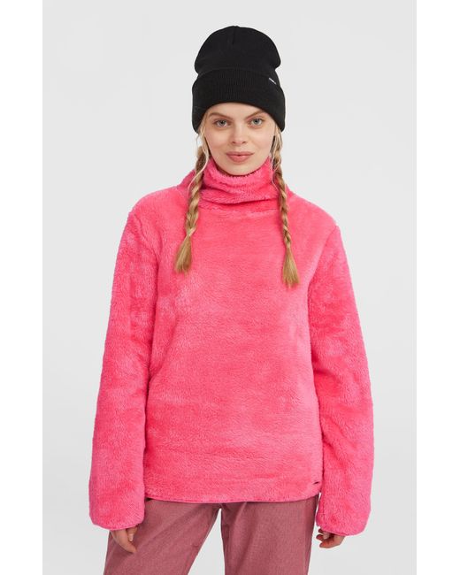 O'neill Sportswear Pink Fwc'Cruz Fuzzy Fleece