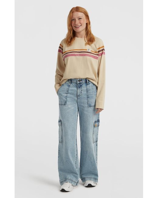 O'neill Sportswear Blue O'Riginals Denim Cargo Pants