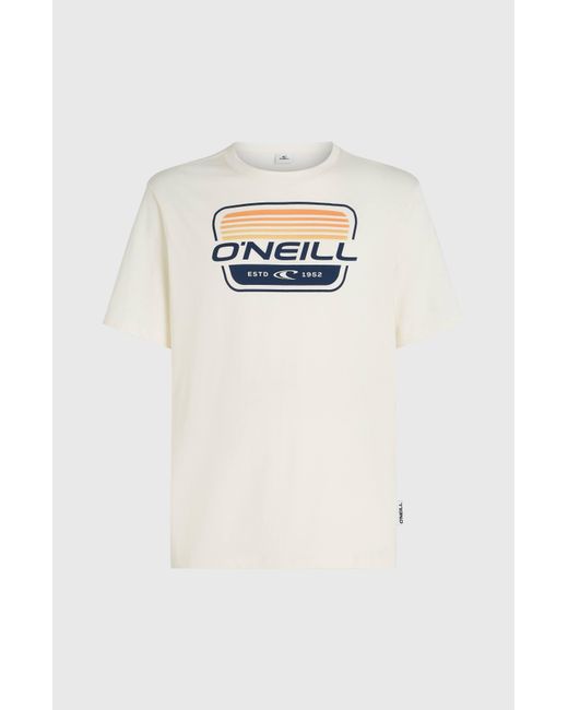 O'neill Sportswear White Graphic T-Shirt for men