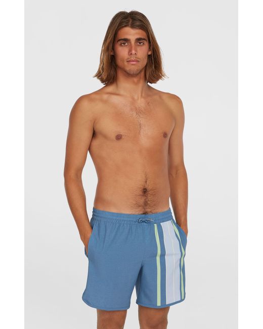 O'neill Sportswear Blue O'Riginals Scallop 16' Swim Shorts for men