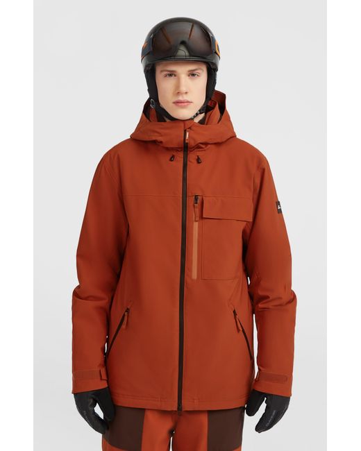 O'neill Sportswear Orange Fwc'Peak Snow Jacket for men