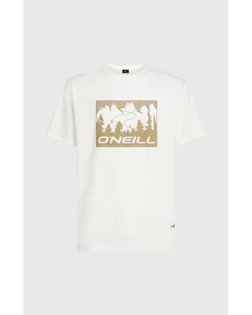 O'neill Sportswear White Must-Have Front-Print T-Shirt for men