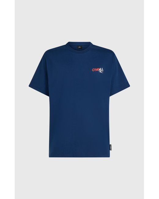 O'neill Sportswear Blue Essentials 90S Graphic T-Shirt for men