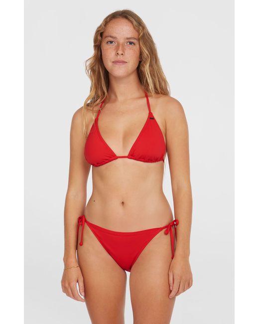 O'neill Sportswear Red Essentials Capri Bondey Bikini Set