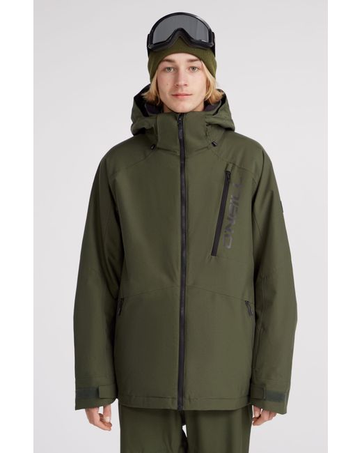 O'neill Sportswear Green Hammer Snow Jacket for men
