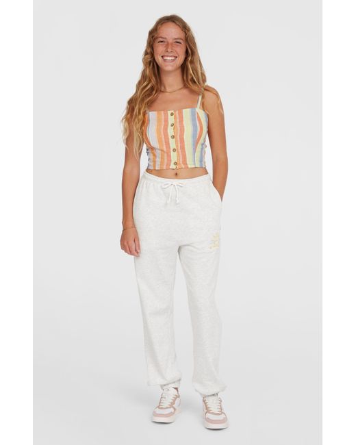 O'neill Sportswear White Beach Vintage Sweatpants