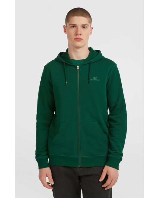 O'neill Sportswear Blue Small Logo Full-Zip Hoodie for men