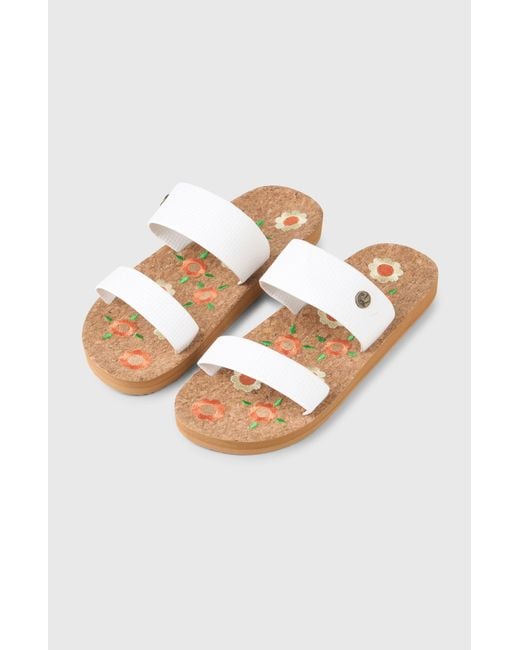 O'neill Sportswear White O'Riginals Slides