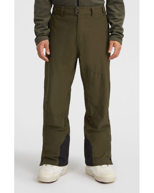 O'neill Sportswear Green O'Riginals Park Loose Snow Pants for men
