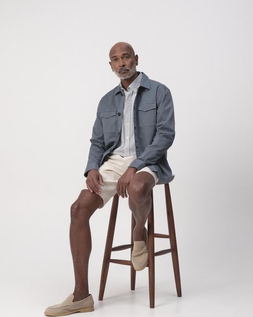 Campbell Ranger Casual Overhemd Lm in het Gray voor heren
