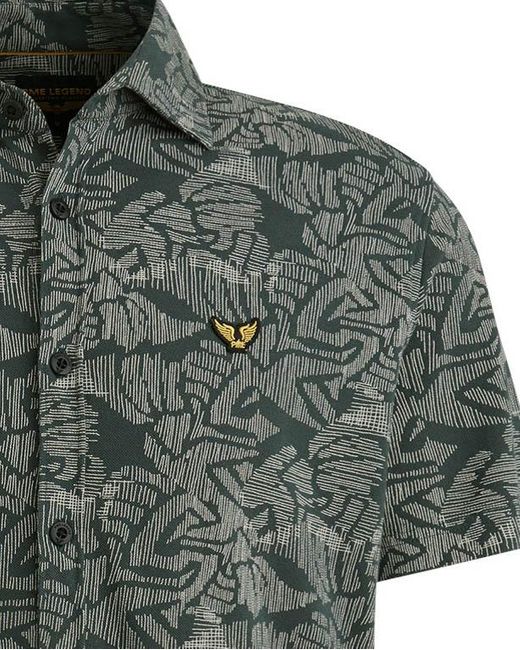 PME LEGEND Casual Overhemd Km in het Green voor heren