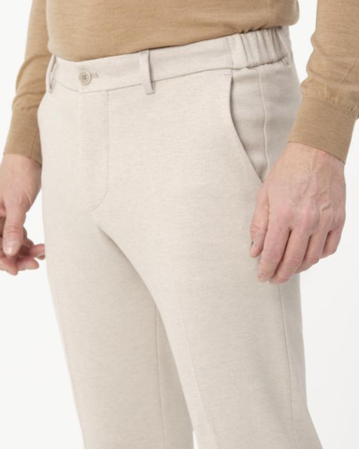 Drykorn Ajend Mix & Match Pantalon in het Natural voor heren