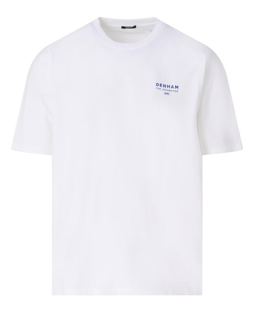 Denham Swallow T-shirt Km in het White voor heren