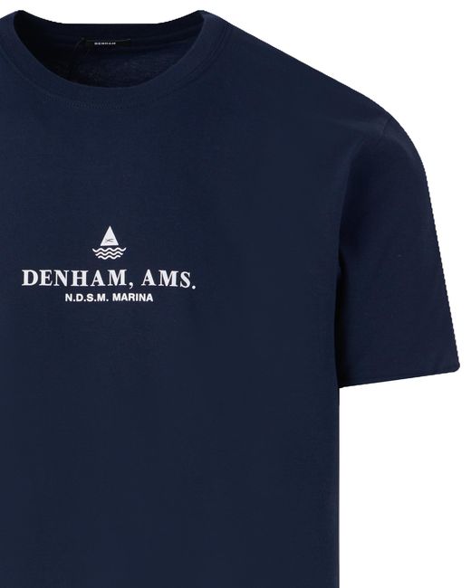 Denham Ndsm Marina T-shirt Km in het Blue voor heren