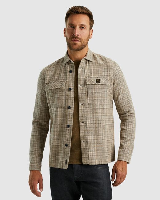 PME LEGEND Overshirt in het Gray voor heren