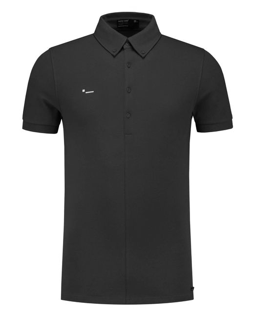 MORSE CODE Alpha 1 Pique Polo Km in het Black voor heren