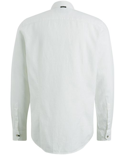 Vanguard Casual Overhemd Lm in het White voor heren