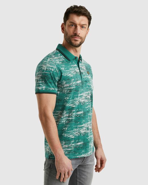 PME LEGEND Polo Ss in het Green voor heren