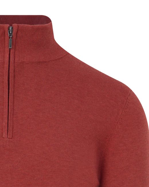 The BLUEPRINT Premium Schipperstrui in het Red voor heren