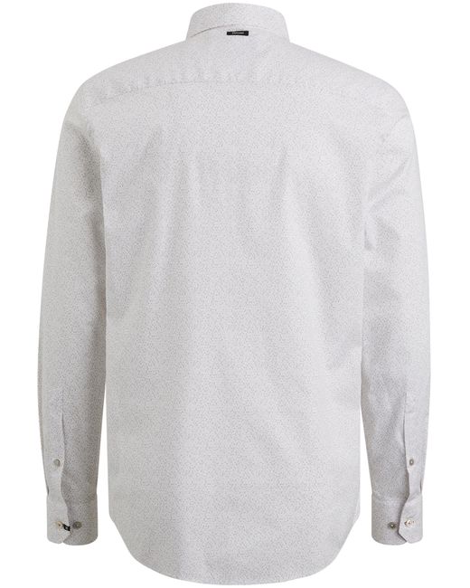 Vanguard Casual Overhemd Lm in het White voor heren