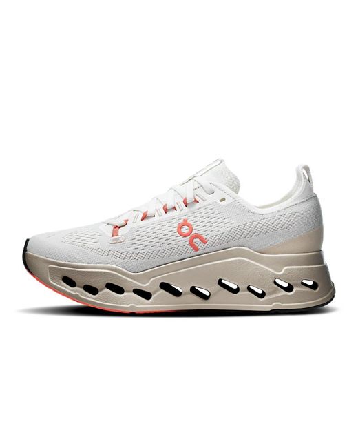 On Shoes Gray Cloudsurfer Max Wide