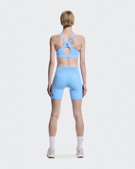 On Shoes Blue Performance Tights Short