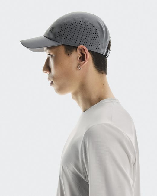 On Shoes Gray Lightweight Cap