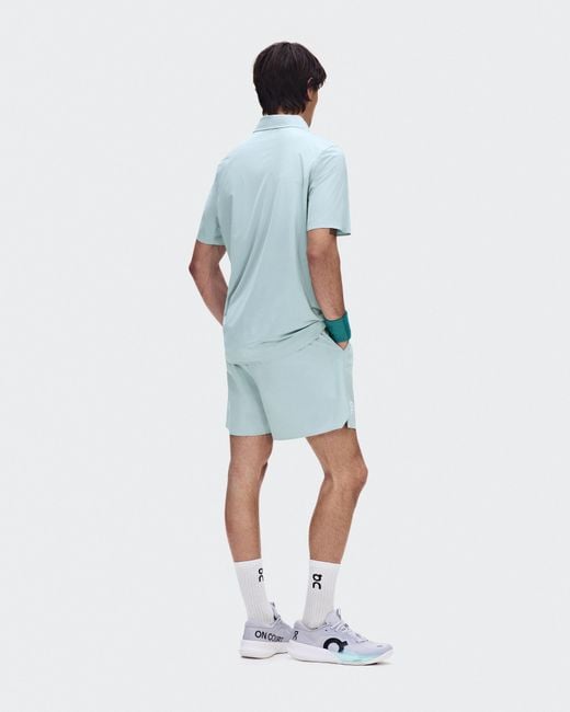 On Shoes Blue Court Polo for men