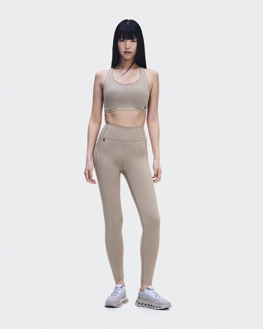 On Shoes White Train Tights