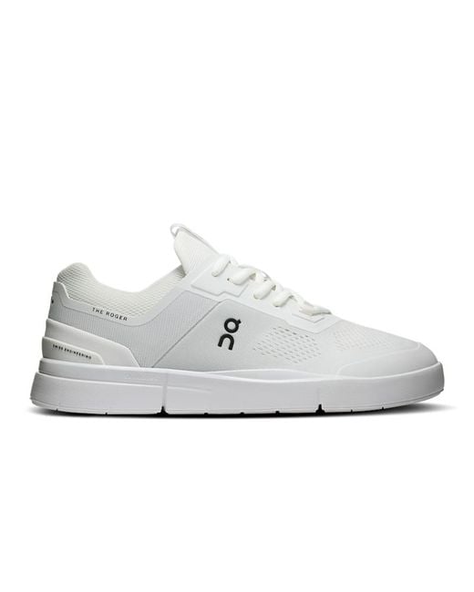 On Shoes White The Roger Spin