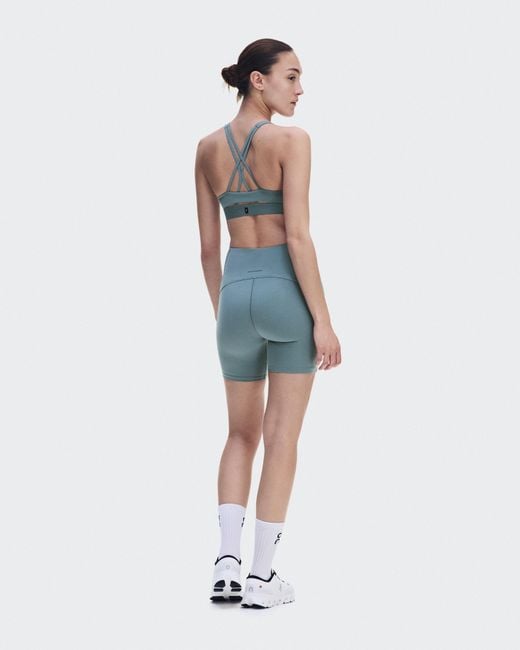 On Shoes Blue Studio Bra