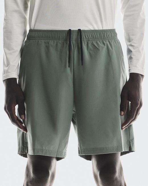 On Shoes White 7" Core Shorts for men