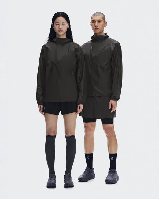 On Shoes Black Zero Jacket Paf