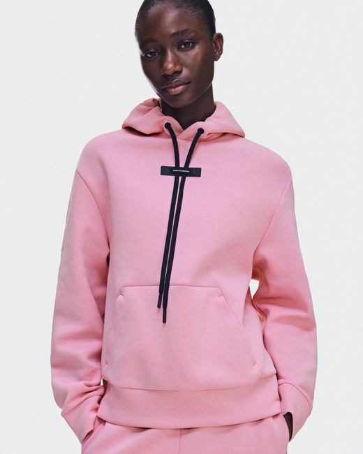 On Shoes Pink Focus Tech Hoodie