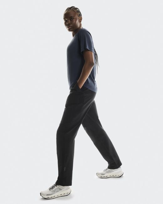 On Shoes Blue Trek Pants