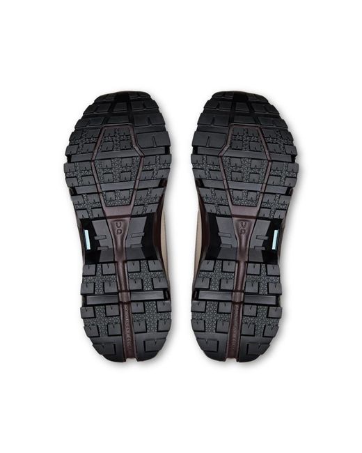 On Shoes Brown Cloudrock Low Waterproof