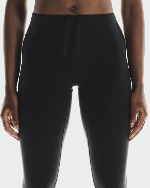 On Shoes White Performance Tights
