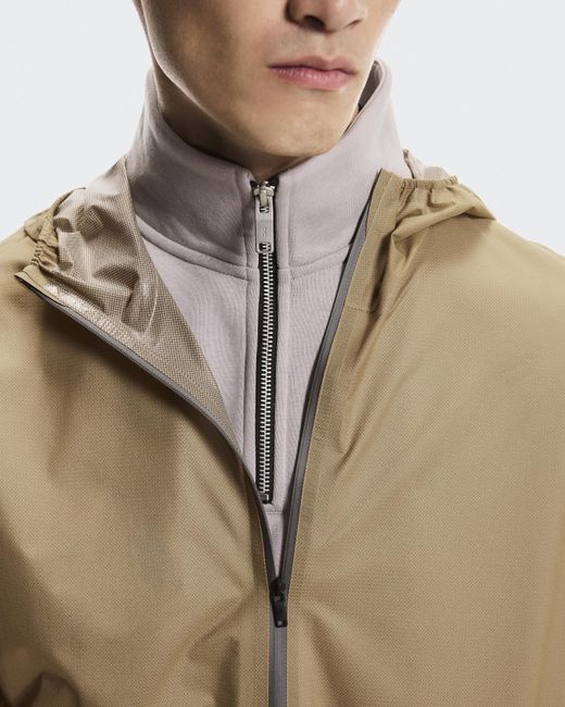 On Shoes Natural Explore Lightweight Waterproof Jacket for men