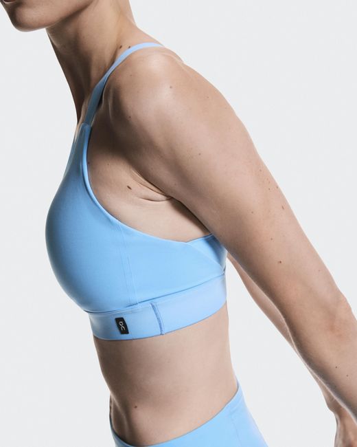On Shoes Blue Performance Bra