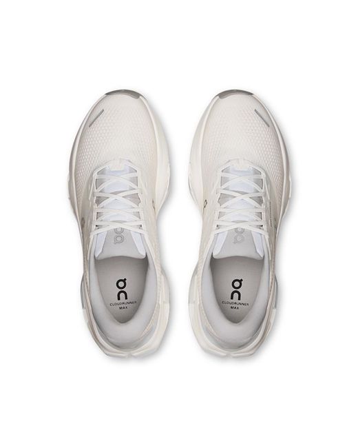 On Shoes Cloudrunner 3 Max in White für Herren