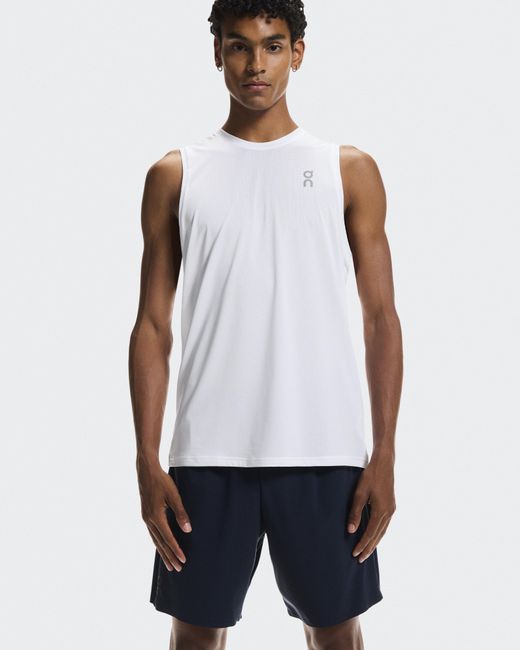 On Shoes White 7" Performance Shorts for men